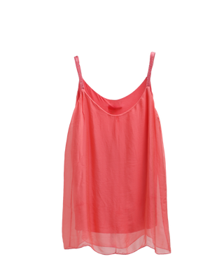 Silk Blend Slip Tank Top